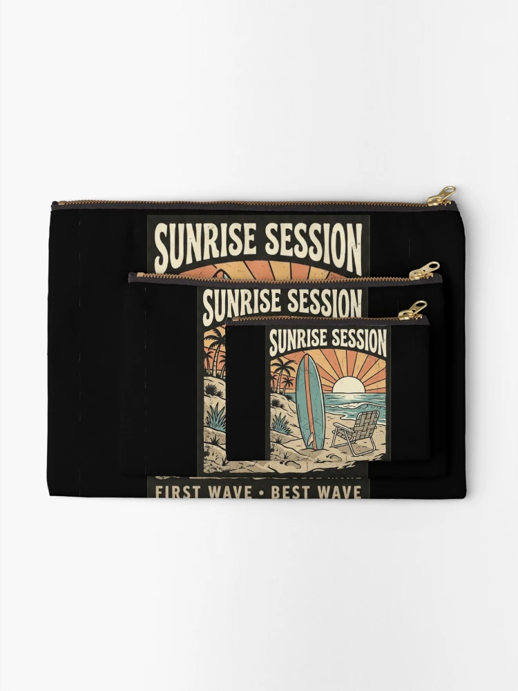 Thumbnail 2 of 4, Zipper Pouch, Sunrise Session designed and sold by Stickersdevelop.