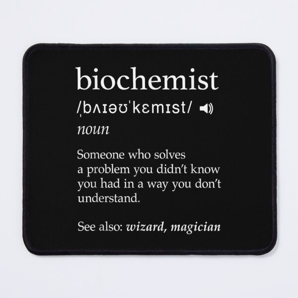 Item preview, Biochemistry Definition Funny designed and sold by goombi-creative.