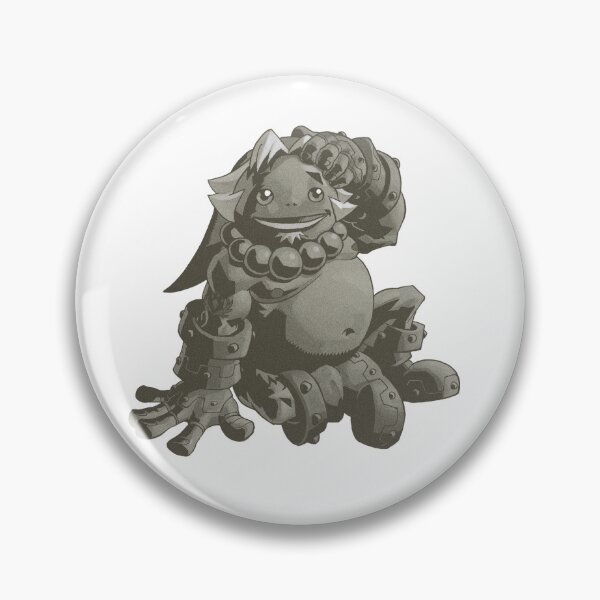 Item preview, Goron | Zelda Majora’s Mask Vintage Monochrome Art designed and sold by ZOHRR.