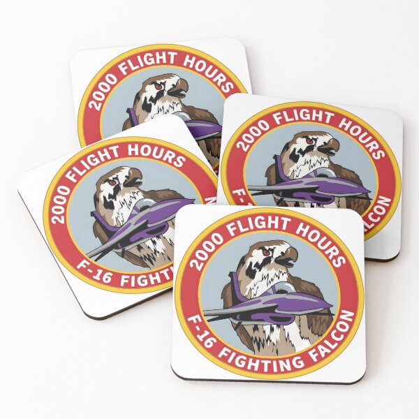 Item preview, F-16 Fighting Falcon 2000 Flight Hours Milestone Insignia designed and sold by CharlieDesings.