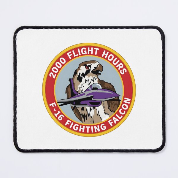 Item preview, F-16 Fighting Falcon 2000 Flight Hours Milestone Insignia designed and sold by CharlieDesings.