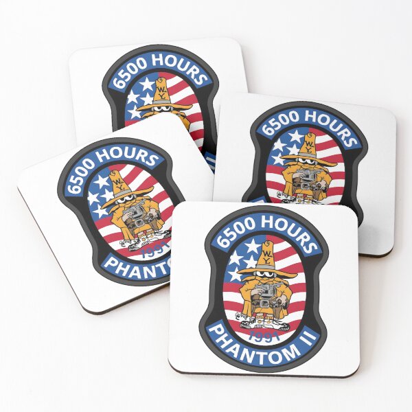 Item preview, F-4 Phantom II 6500 Flight Hours Milestone Insignia (1991) designed and sold by CharlieDesings.