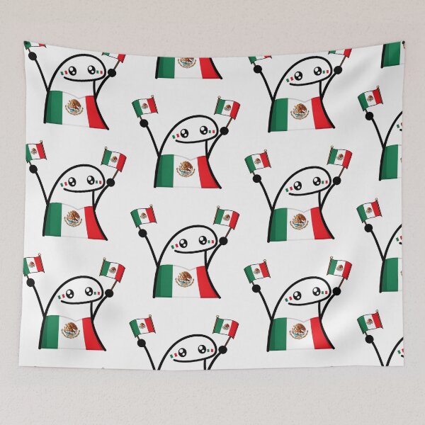 Item preview, Kawaii Character Celebrating Mexico | Mexican Pride designed and sold by HeyHas.