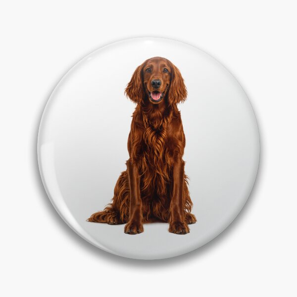 Item preview, Irish Setter dog designed and sold by BackgroundND.