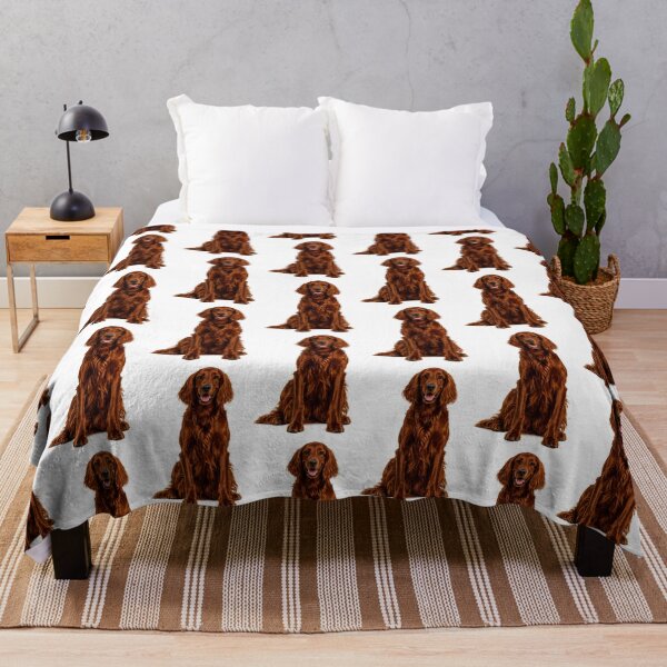 Item preview, Irish Setter dog designed and sold by BackgroundND.