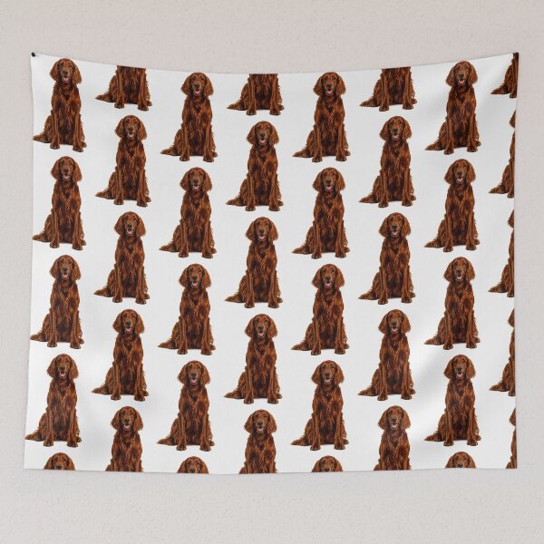 Item preview, Irish Setter dog designed and sold by BackgroundND.