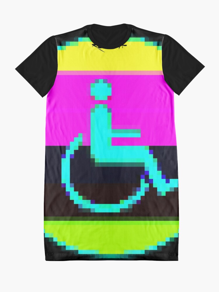 Alternate view of Handicap and singularity VI by RootCat and marie b. Graphic T-Shirt Dress