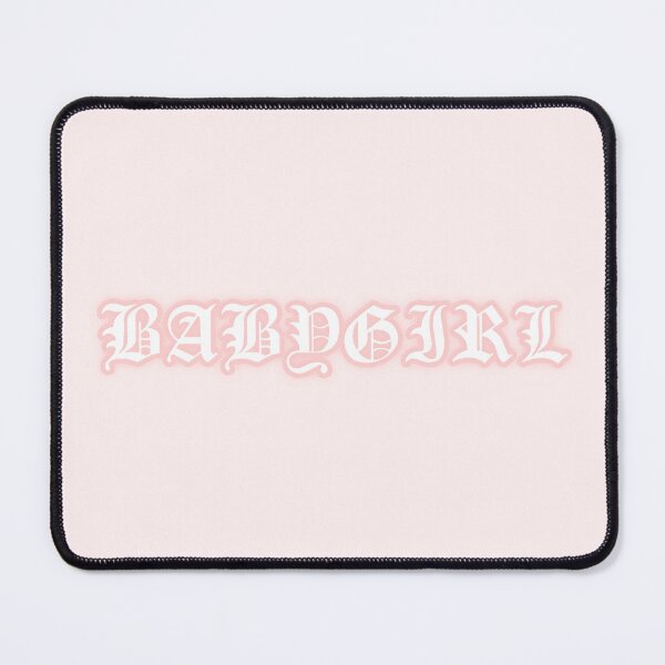 Item preview, Pastel "Babygirl" Gothic Old English Text | Cute Pink Y2K Gothic Typography designed and sold by KawaiiTexts.