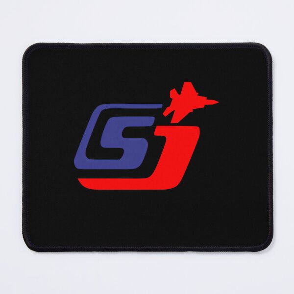 Item preview, Abstract Blue and Red Interlocking Letters Emblem Accompanied designed and sold by Hampra.