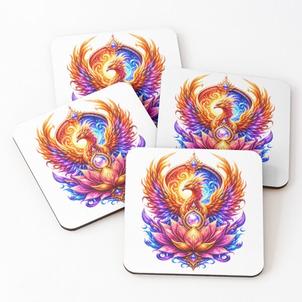 Item preview, Phoenix Lotus Rebirth designed and sold by syotos-ai.