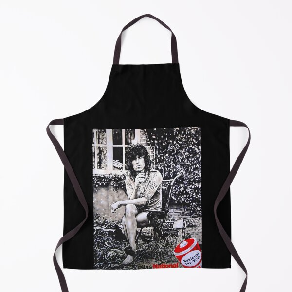 Item preview, High Contrast Graphic Illustration of a Sitting Man with Long Hair designed and sold by Hampra.