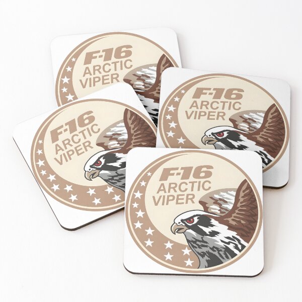 Item preview, USAF F-16 Arctic Viper Aggressor Squadron Patch designed and sold by CharlieDesings.
