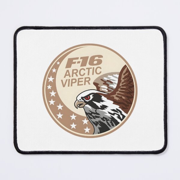 Item preview, USAF F-16 Arctic Viper Aggressor Squadron Patch designed and sold by CharlieDesings.