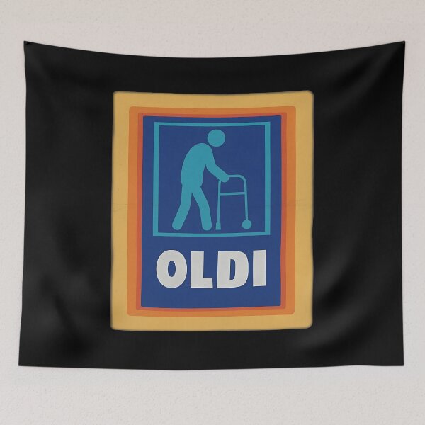 Item preview, Oldii Grocer Parody Senior Walker designed and sold by WiktorWarta.