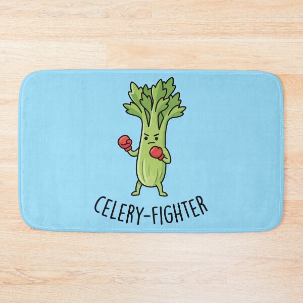Item preview, Celery Fighter Funny Boxing Vegetable designed and sold by Amir Faysal.