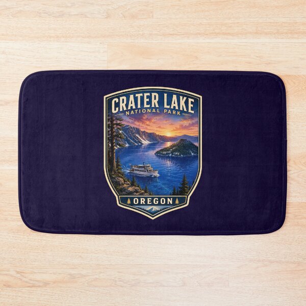 Item preview, Crater Lake National Park Oregon Vintage Tour Boat Badge designed and sold by Swanny's Custom T-shirt and Gift Designs.
