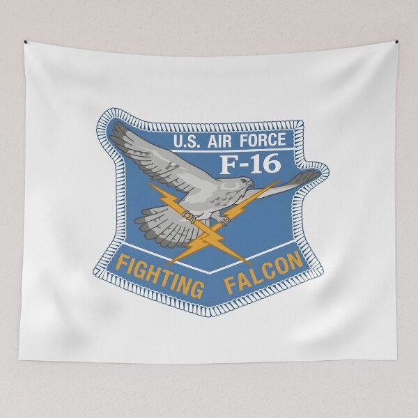 Item preview, USAF F-16 Fighting Falcon Commemorative Emblem Patch designed and sold by CharlieDesings.