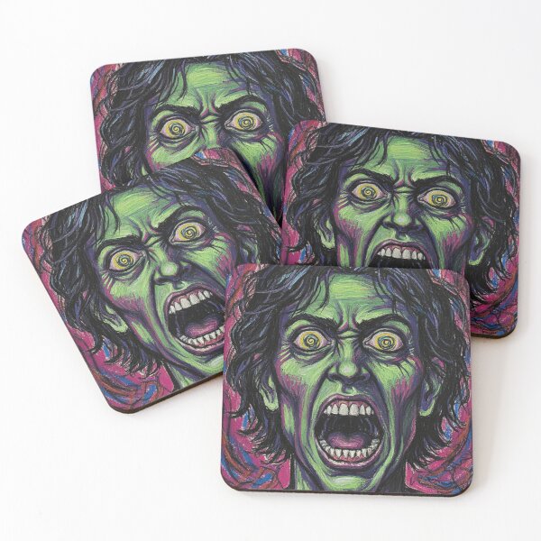 Item preview, Mutant Scream | Expressionist Horror Portrait designed and sold by HeyHas.