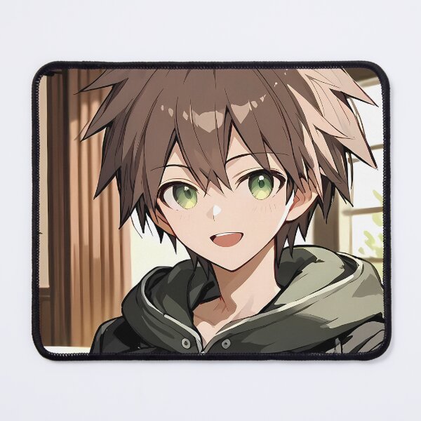 Item preview, Makoto Naegi Danganronpa Bright Classroom Smile designed and sold by MicaheHaffner.