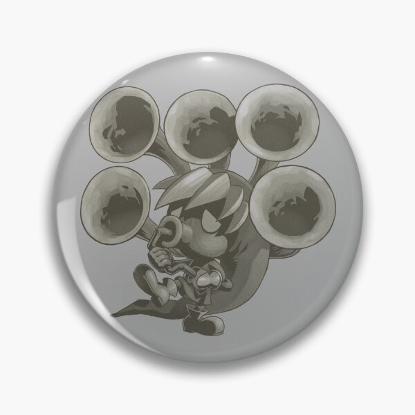 Item preview, Deku Link | Zelda Majora's Mask Vintage Monochrome Art designed and sold by ZOHRR.
