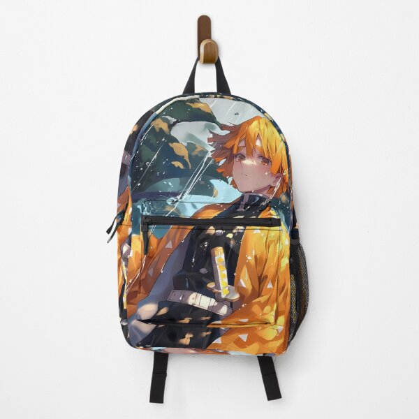 Item preview, Zenitsu Agatsuma Demon Slayer Rainy Forest Daylight Calm designed and sold by MicaheHaffner.