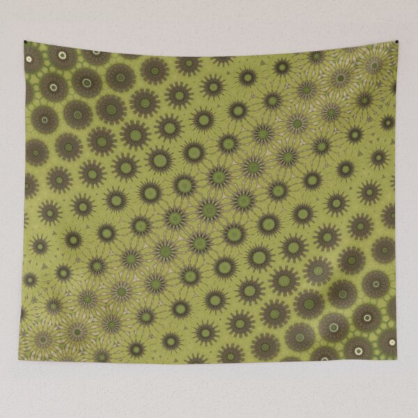 Item preview, Moss Garden Pattern designed and sold by Shy Fractal Designs.
