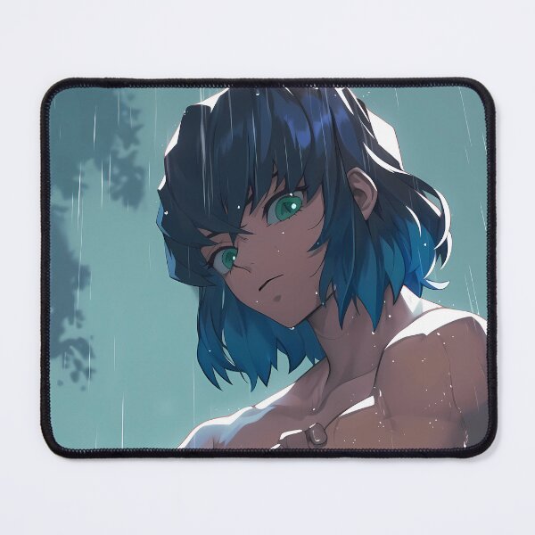 Item preview, Inosuke Hashibira Demon Slayer Rainy Forest Night Mood designed and sold by MicaheHaffner.