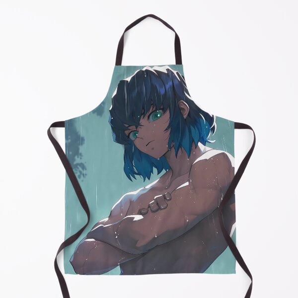 Item preview, Inosuke Hashibira Demon Slayer Rainy Forest Night Mood designed and sold by MicaheHaffner.