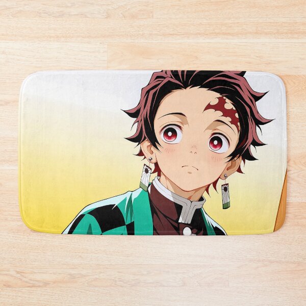 Item preview, Tanjiro Kamado Demon Slayer Soft Blush Cozy Indoors Sunset designed and sold by MicaheHaffner.