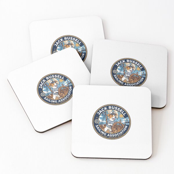 Item preview, Jack Russell Sailing Association Captain Boat Wheel designed and sold by PictoVibe.