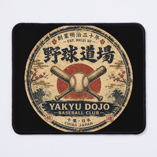 Item preview, Yakyu Dojo Baseball Club Japanese Vintage Logo Sticker Art designed and sold by Locker39.