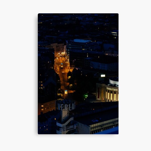 Golden Path Canvas Print