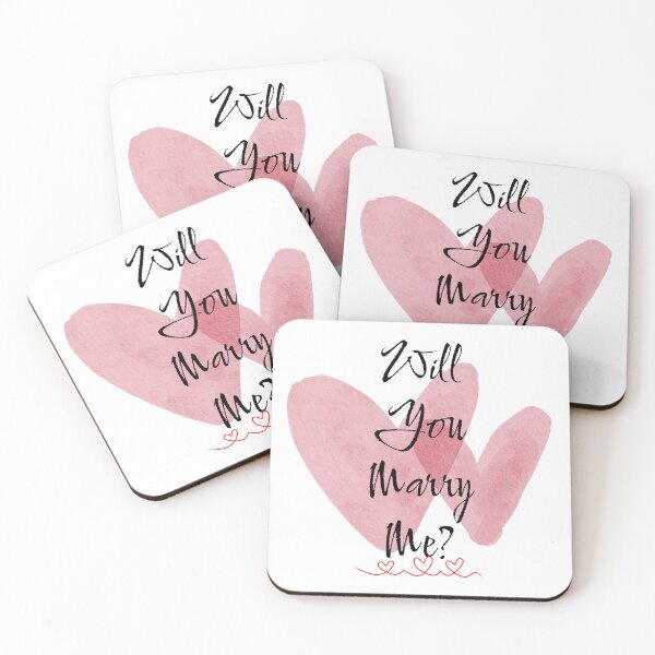 Item preview,  WILL YOU MARRY ME? Typography Design designed and sold by Swati's Digital Den.