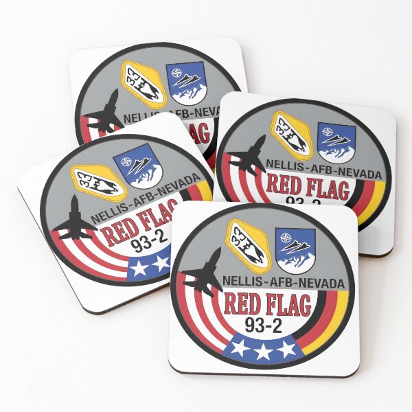 Item preview, "Red Flag 93-2" Nellis Air Force Base Commemorative Training Patch designed and sold by CharlieDesings.