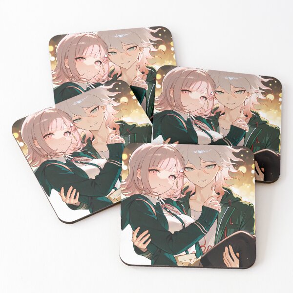 Item preview, Chiaki Nanami Danganronpa Golden Night Duo With Nagito designed and sold by MicaheHaffner.