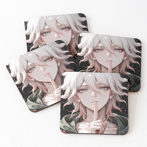 Item preview, Nagito Komaeda Danganronpa Quiet Night Portrait designed and sold by MicaheHaffner.