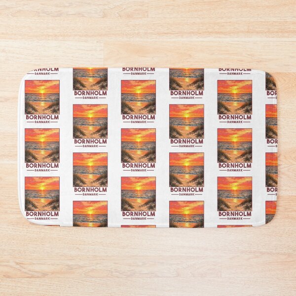 Item preview, Bornholm Denmark Sunset designed and sold by blankshirt.