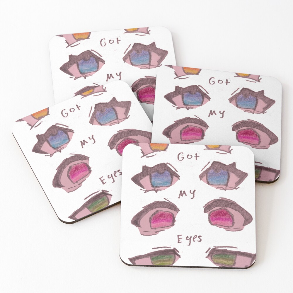 Item preview, Coasters (Set of 4) designed and sold by RadiatedSkull.