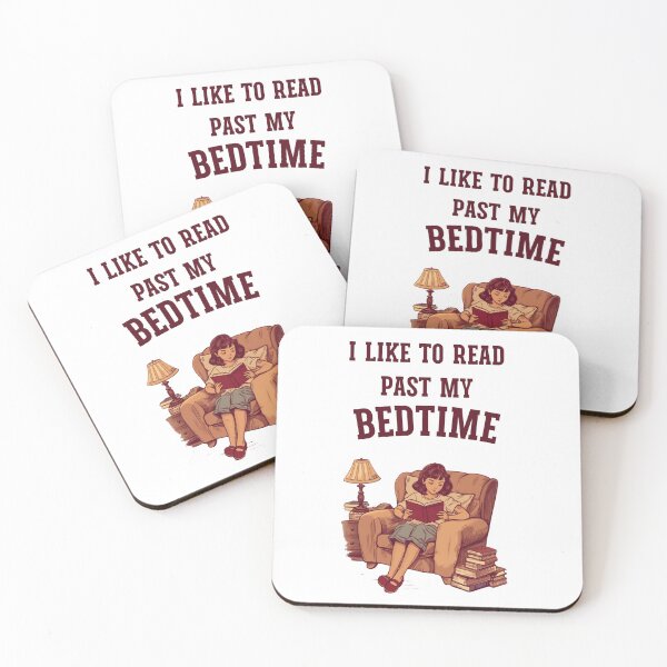 Item preview,  I like to read past my bedtime designed and sold by Tws-Tees.