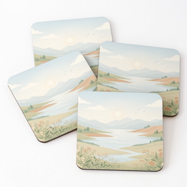 Item preview, stylistic landscape designed and sold by JoJays Designs.