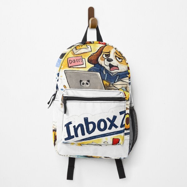 Item preview, Inbox Zero? Impossible! – Funny Email Chaos Sticker designed and sold by Genzfirevibes.