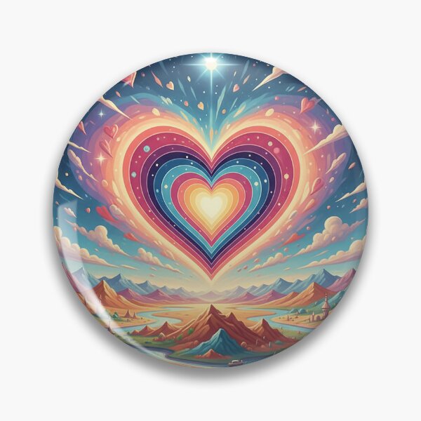 Item preview, The Radiant Heartvalley of Infinite Wonder designed and sold by BlissBlvdShop.