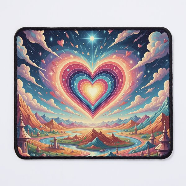 Item preview, The Radiant Heartvalley of Infinite Wonder designed and sold by BlissBlvdShop.