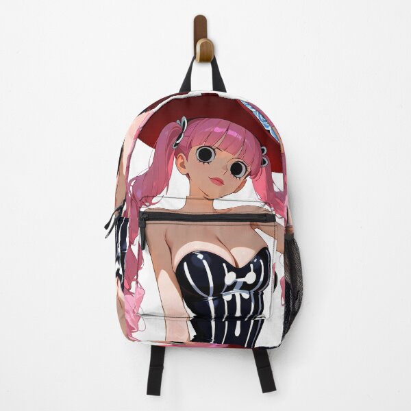 Item preview, Perona One Piece Gothic Hat Pink Hair Anime Girl designed and sold by MicaheHaffner.