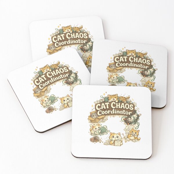 Item preview, Cat Chaos Coordinator Funny Pet Tee designed and sold by Lunaraluxy.