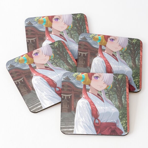 Item preview, Uta One Piece Shrine Maiden Forest Glow designed and sold by MicaheHaffner.