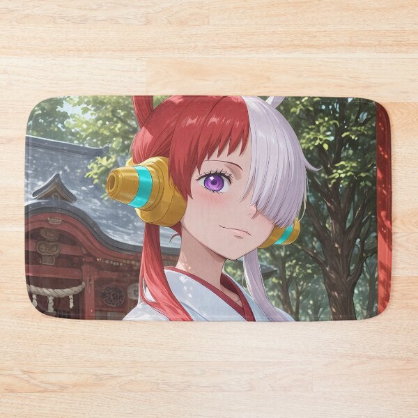 Item preview, Uta One Piece Shrine Maiden Forest Glow designed and sold by MicaheHaffner.