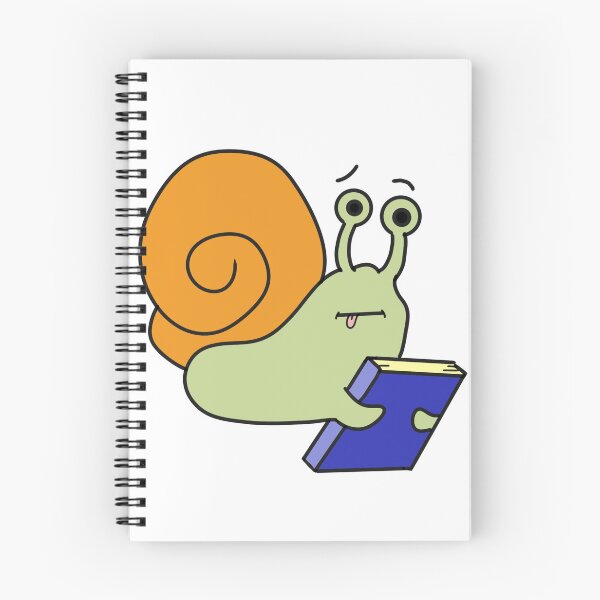 Item preview, Snail with book designed and sold by DAONART.