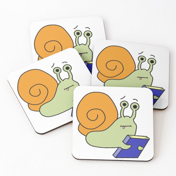 Item preview, Snail with book designed and sold by DAONART.