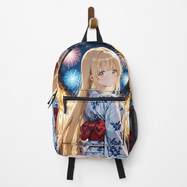 Item preview, Mahiru Shiina Angel Next Door Festival Fireworks Yukata Night Glow designed and sold by MicaheHaffner.